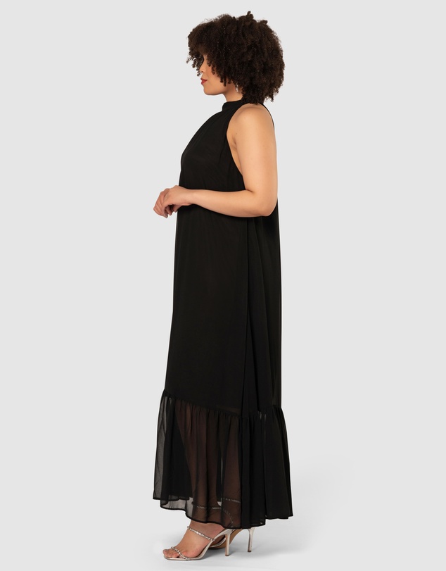 Pink Dusk by Curve Project - Heat Waves Maxi Dress