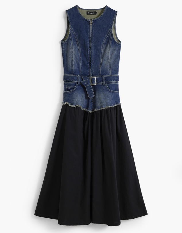 Desigual - Denim Combined Dress
