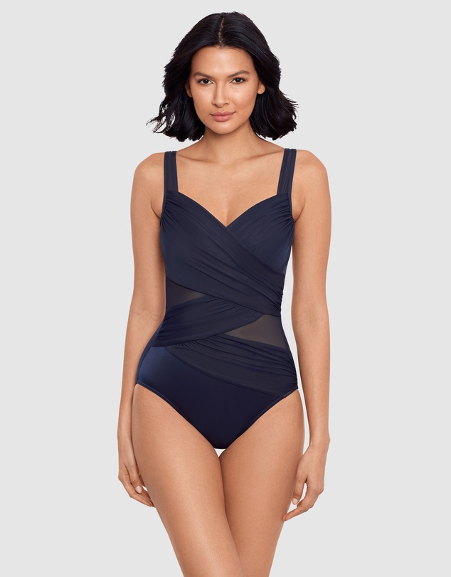 Miraclesuit Swimwear  - Network Madero DD Cup Underwired One Piece Shaping Swimsuit