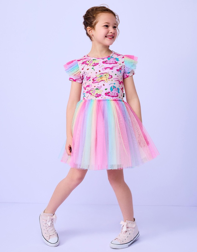 Rock Your Kid - My Little Pony Tulle Dress - ICONIC EXCLUSIVE - Kids-Teens