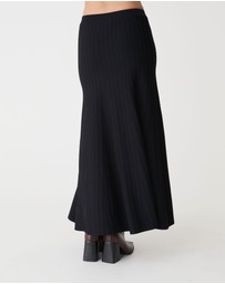 Forcast - Nevaeh A-Line Knit Skirt