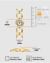 Fossil - Harlow Gold Tone Analogue Watch