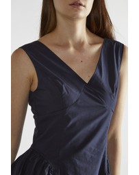 Glamorous - V neck panelled midi dress