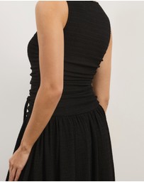 Atmos&Here - Zoe Drop Waist Maxi Dress