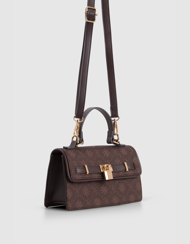 Laura Jones - Jacquard Top Handle Bag