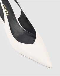 Siren - Yory Slingback Kitten Heels