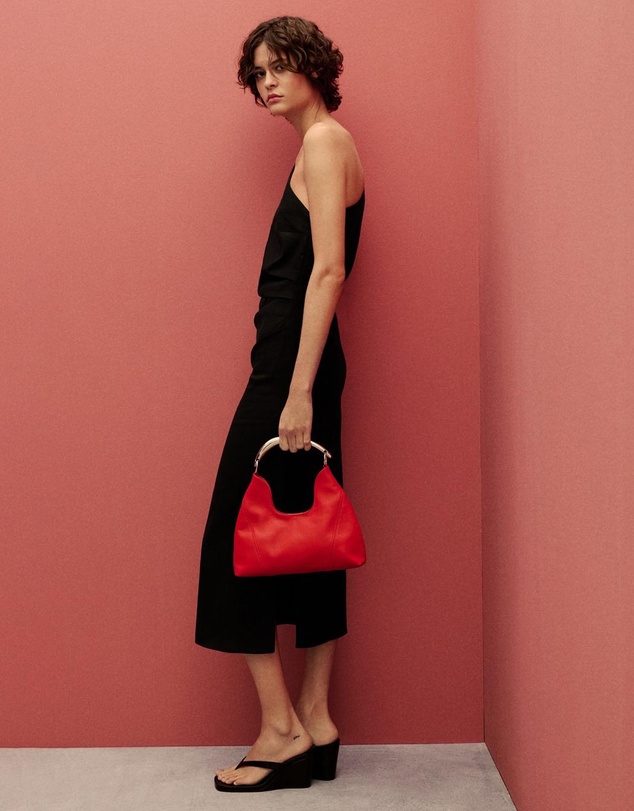 M.N.G - Rachel Asymmetrical Linen Dress