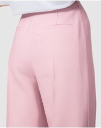 & Other Stories - Bow-Detailed Press-Crease Trousers