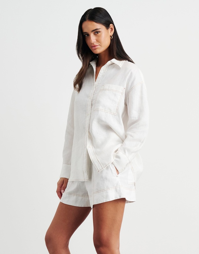 Jag - Gigi Linen Relaxed Shirt