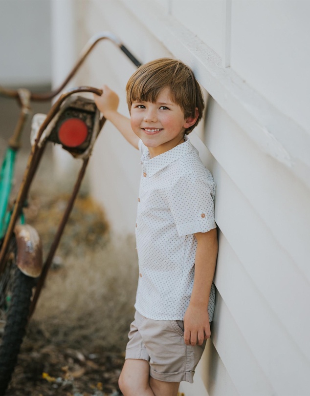 Bebe by Minihaha - Roman Short Sleeve Shirt - Kids