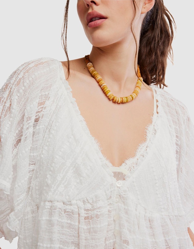 Free People - In Your Dreams Lace Top