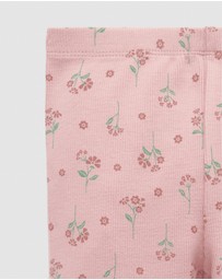 Purebaby - Thick Rib Leggings -Kids-Babies