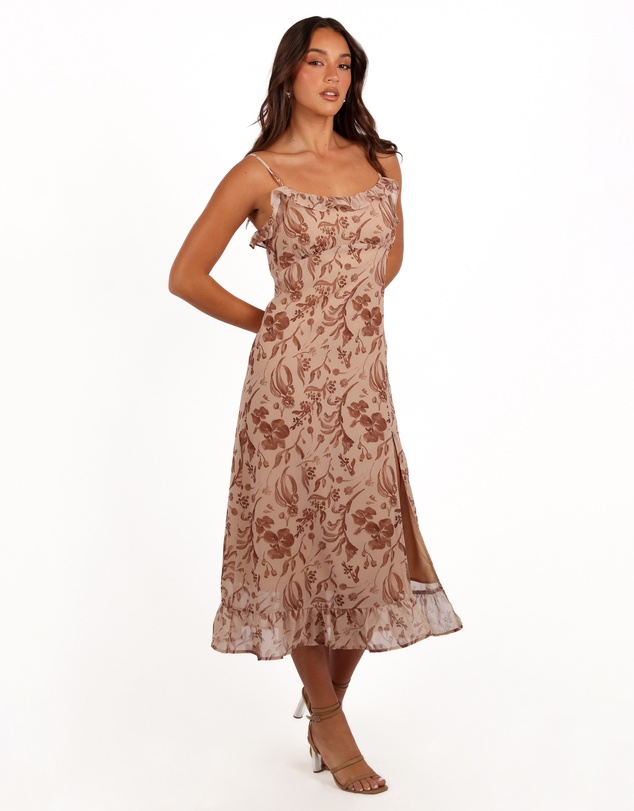 Petal & Pup - Grace Midi Dress - Wild Orchid