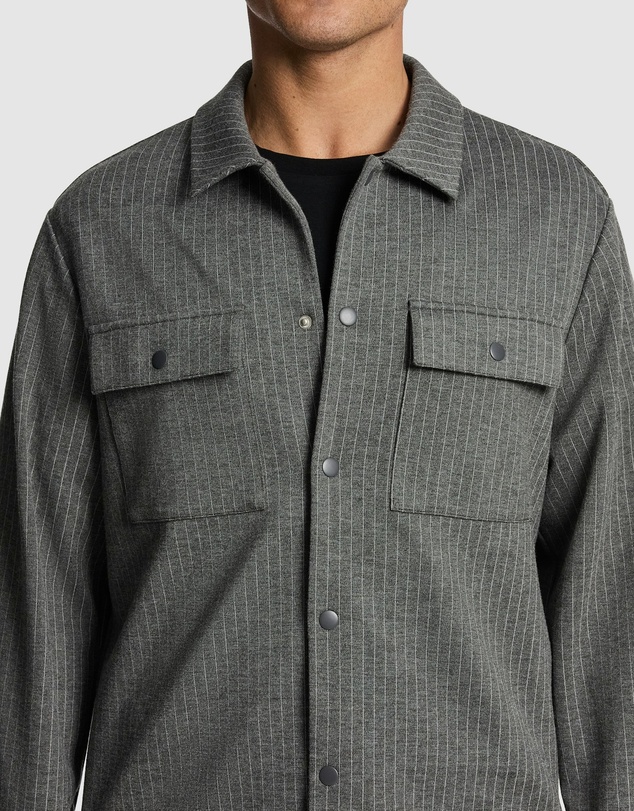 yd. - Phoenix Pinstripe Overshirt