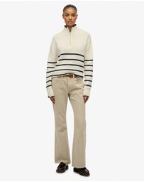 Superdry - Cotton Half Zip Knit