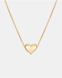 Mestige Kids - Big Love Necklace - 18K Gold Plated