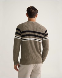 Oxford - Benji Stripe Cotton Knit