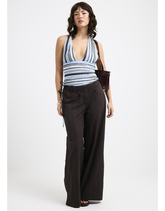 Alice In The Eve - Ava Slinky Plunge Top