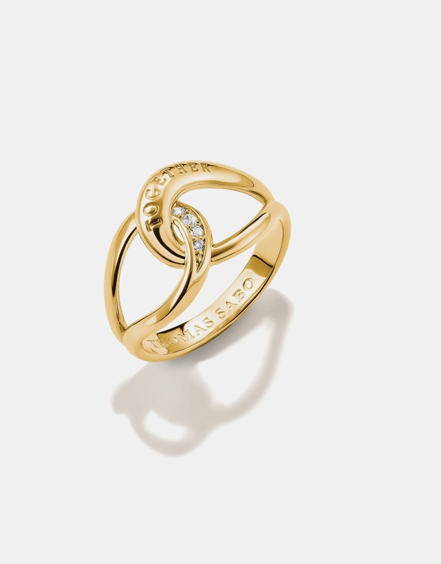 THOMAS SABO - THOMAS SABO Ring Together with zirconia