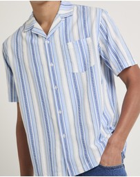 Arvust - Pinnacle Stripe Short Sleeve Resort Shirt