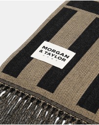 Morgan & Taylor - Anise Throw Blanket in Black