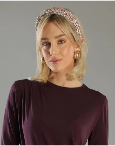 Morgan & Taylor - Alora Headband in Pink