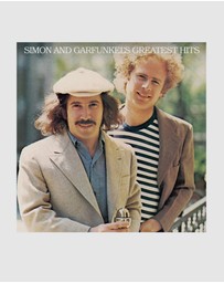 Sony Music - Simon & Garfunkel Greatest Hits Vinyl Album & Crosley Record Storage Display Stand