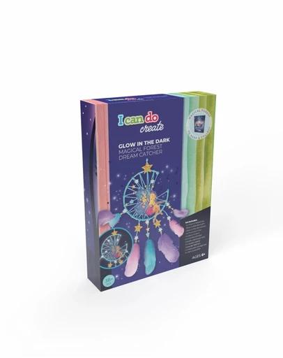 Icando - Magical Forest Glow In The Dark Dream Catcher