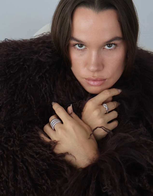 HOUSE OF SLANI - Silver Dara Statement Ring