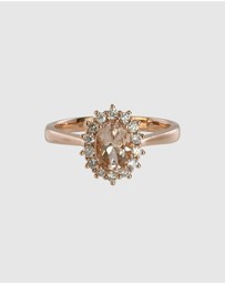 Von Treskow - 9ct Gold Park Avenue Morganite Ring