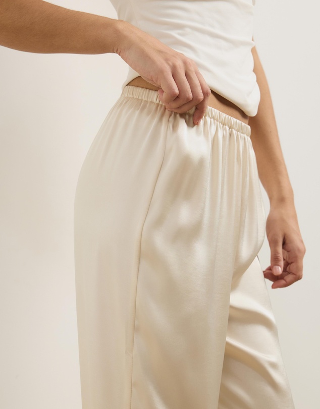Atmos&Here - Saffron Satin Pants