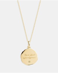 By Charlotte - She Is Leo Zodiac Necklace