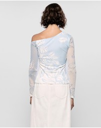 Staple the Label - Aurora Mesh Top