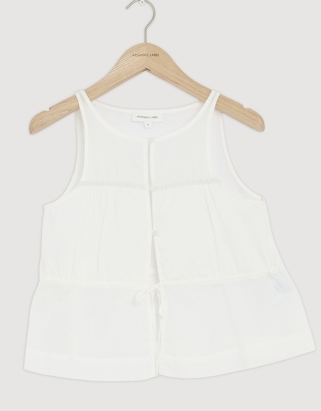 Revibe - Repaired Assembly Label Cotton Womens Tops