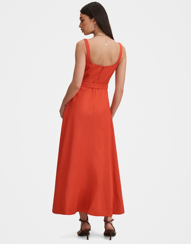 Forever New - Hayden Square Neck Midi Dress
