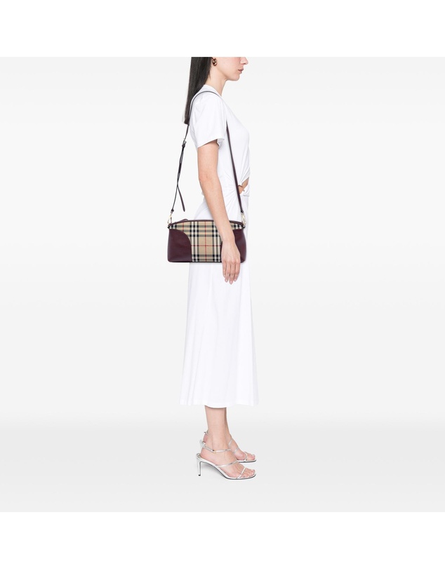 Pre-Loved by Azura Reborn - Pre-Loved Haymarket Check Coated Canvas Chichester Crossbody