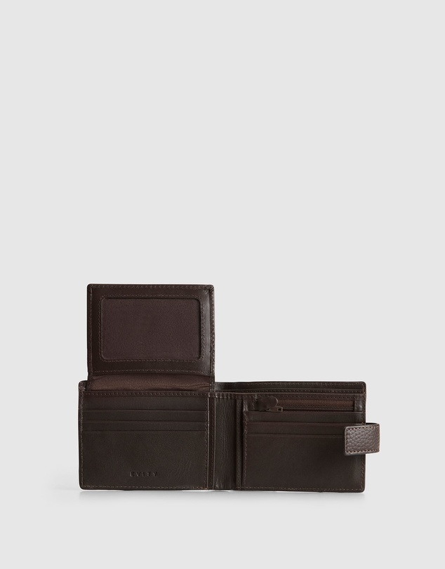 Evity - RFID Ellis Leather Tab Wallet