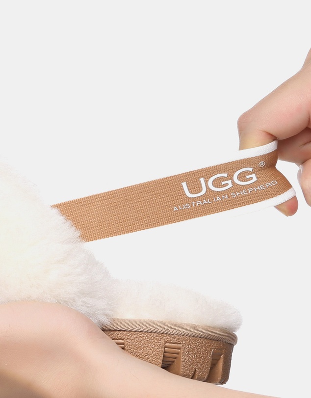 EVERAU - Australian Shepherd Ugg Waffle Plus Cow Suede Upper House Shoes