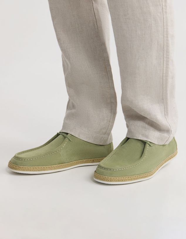 Oxford - Dorian Espadrille Suede Wallaby