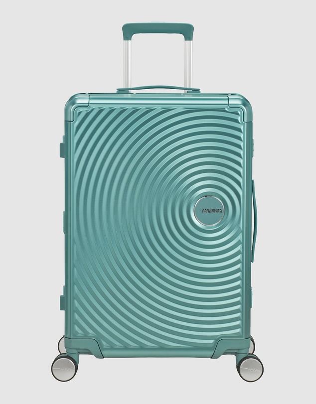 American Tourister - Soundbox Alu Check-In Medium 68cm Zipperless Suitcase
