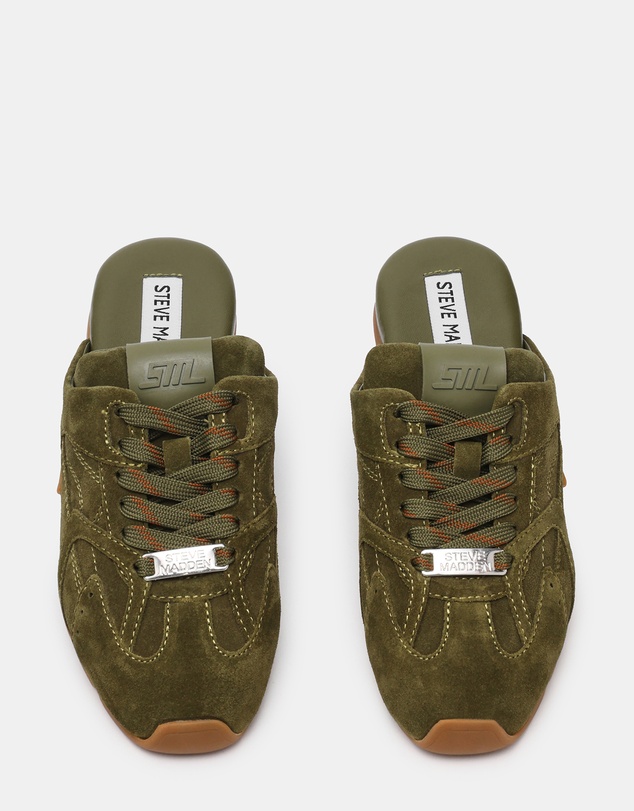 Steve Madden - Asiel-Mule Olive Sneakers