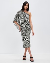 Honey and Beau - Wild Jungle One Shoulder