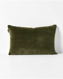 Aura Home - Luxury Velvet Quilted Cushion