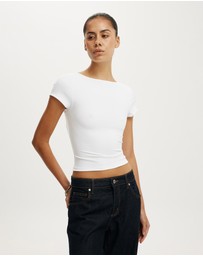 Cotton On - Hold Me Scoop Back Tee
