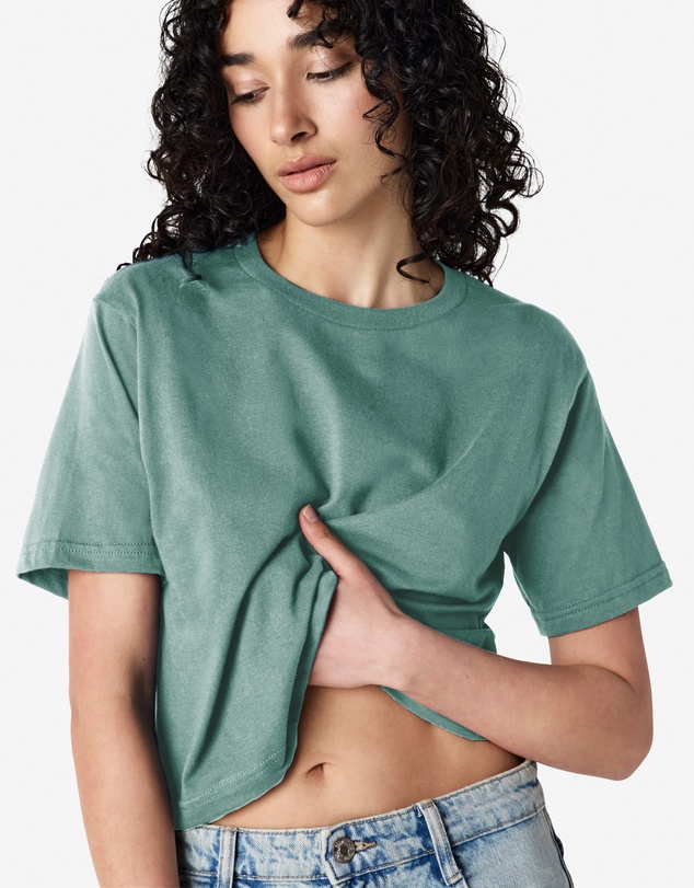 American Apparel - Women's Fine Jersey Boxy T-Shirt