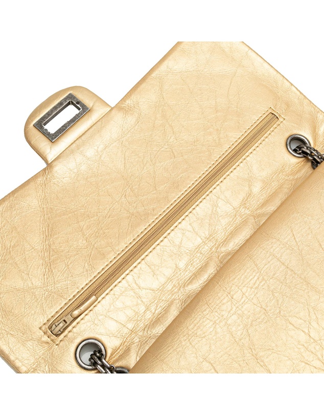 Pre-Loved by Azura Reborn - Pre-Loved Reissue 2.55 Aged Calfskin Double Flap 227