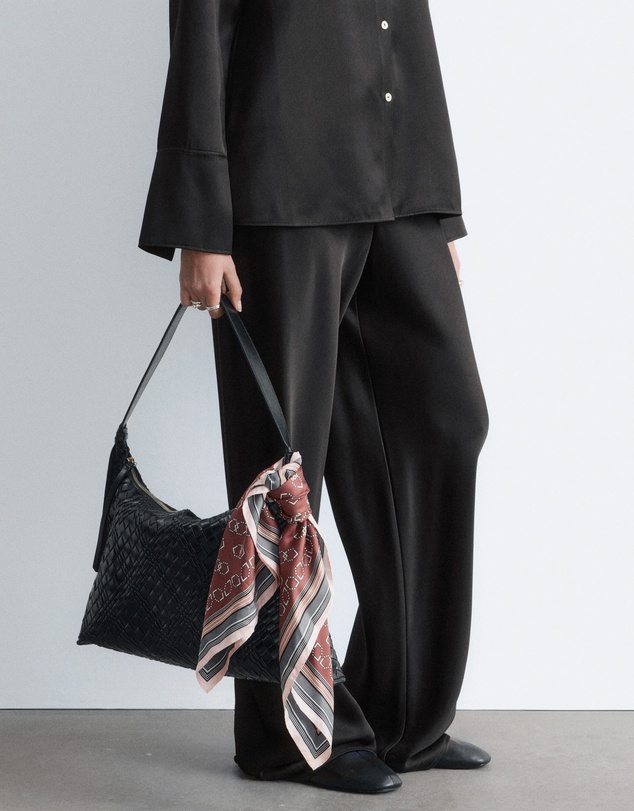 & Other Stories - Drawstring Satin Trousers