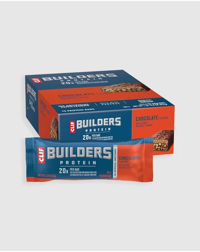 CLIF - Chocolate Flavour Builders Bar - 12x68g