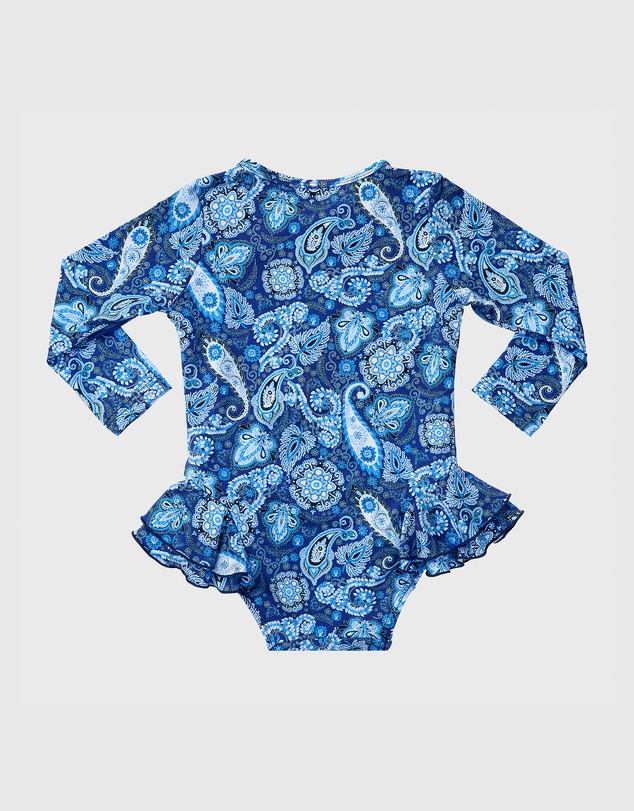 Aqua Blu Kids - Laurel Long Sleeve One Piece - Babies