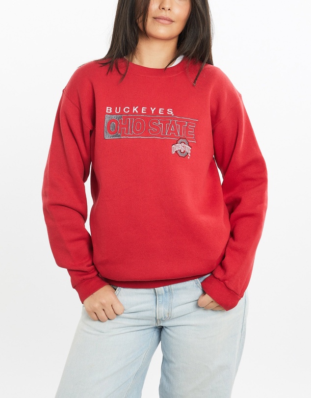Vintage by The Real Deal - Pre Loved - Vintage 90s NCAA Ohio State Buckeyes Sweatshirt